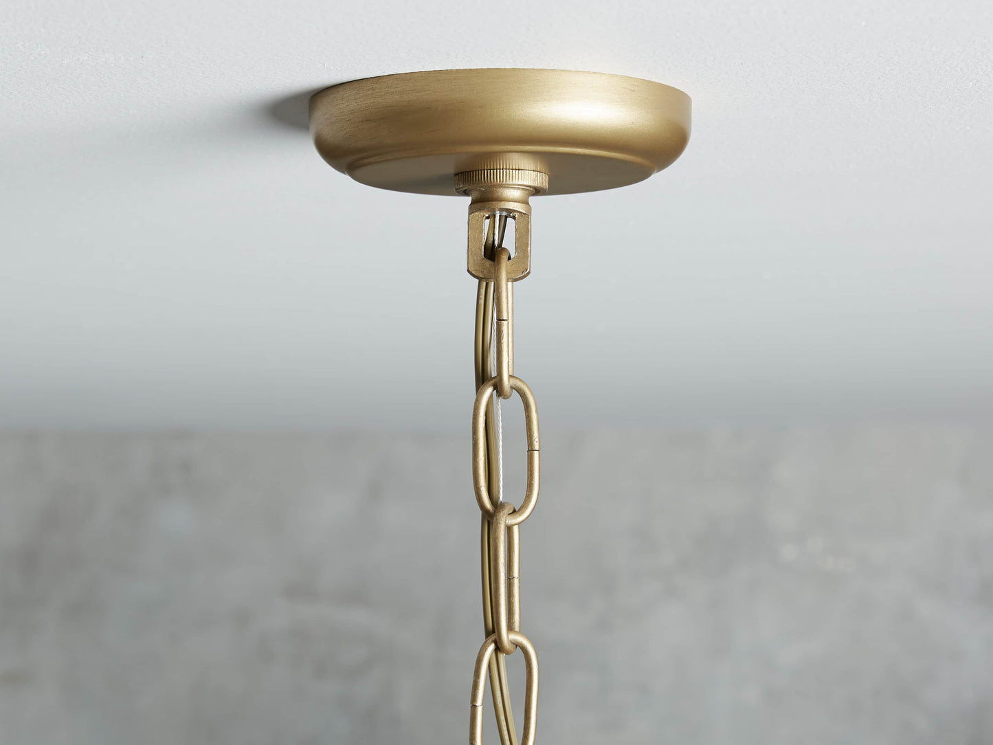 Oil-Rubbed Crystal Deco Chandelier