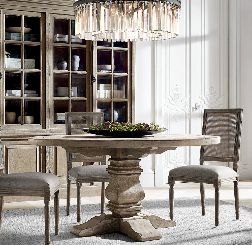 Optical Prism Drum Chandelier
