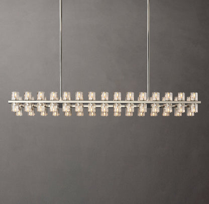 Prism Frame LED Island Chandelier