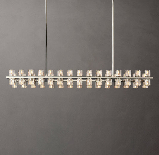 Prism Frame LED Island Chandelier