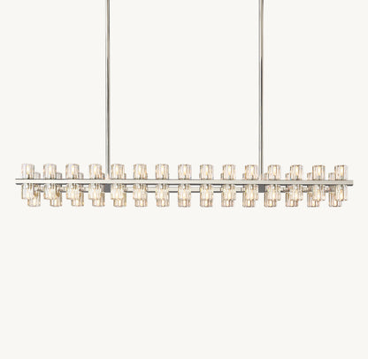 Prism Frame LED Island Chandelier