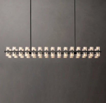 Prism Frame LED Island Chandelier