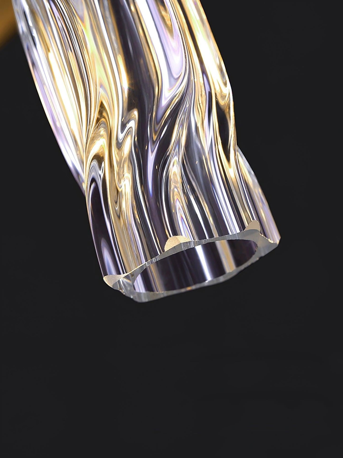 Radiant Crystal Rod Chandelier