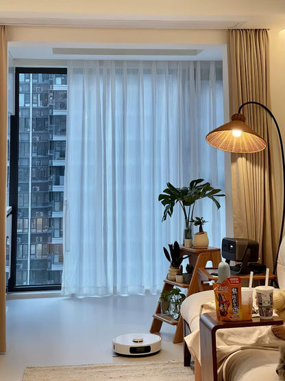 Ravena Woven Rattan Floor Lamp