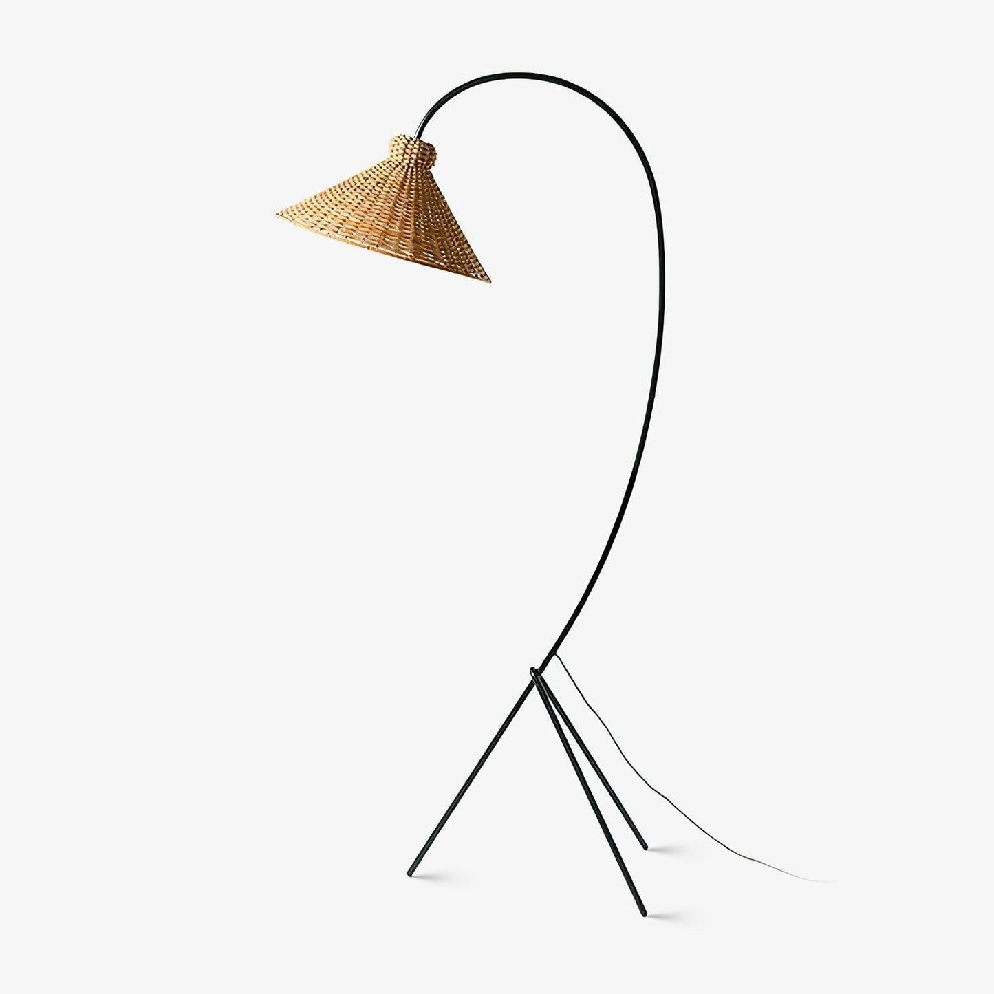 Ravena Woven Rattan Floor Lamp