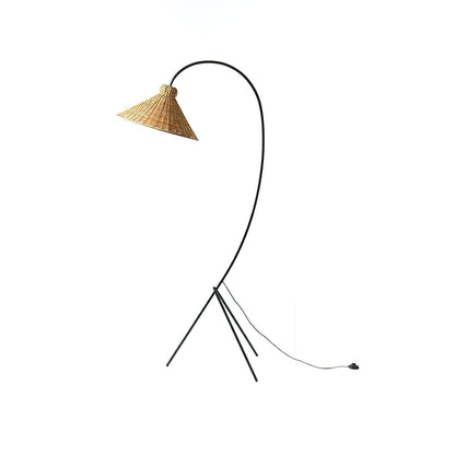 Ravena Woven Rattan Floor Lamp