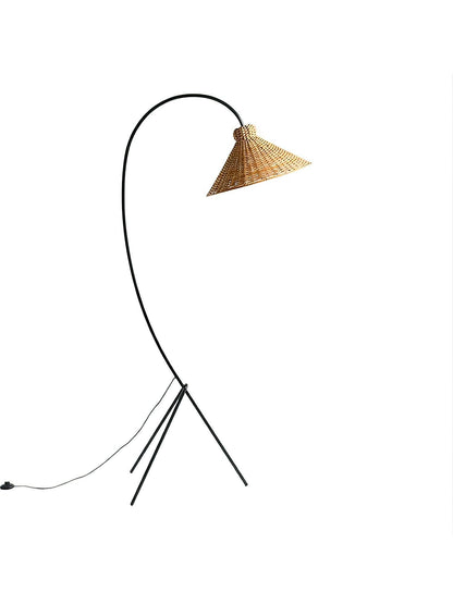 Ravena Woven Rattan Floor Lamp