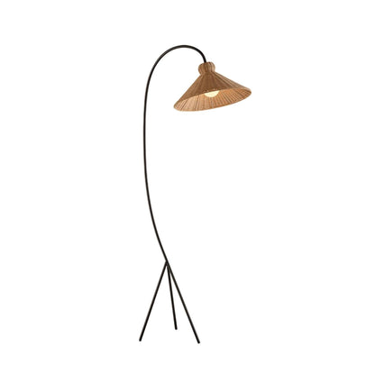 Ravena Woven Rattan Floor Lamp