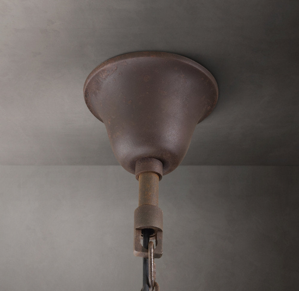 Regency Crystal Scroll Chandelier