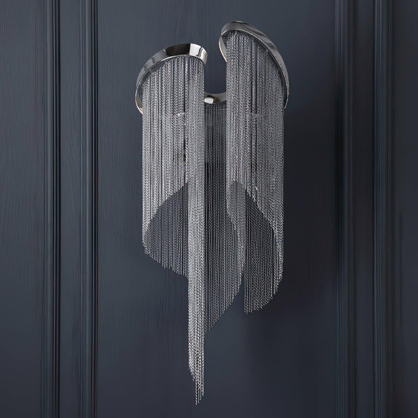 Silvara Chain Tassel Wall Light