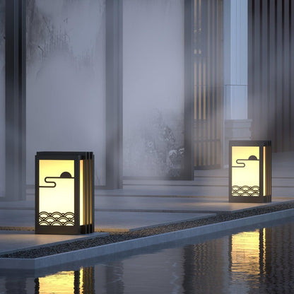 Solar Halo Garden Path Light