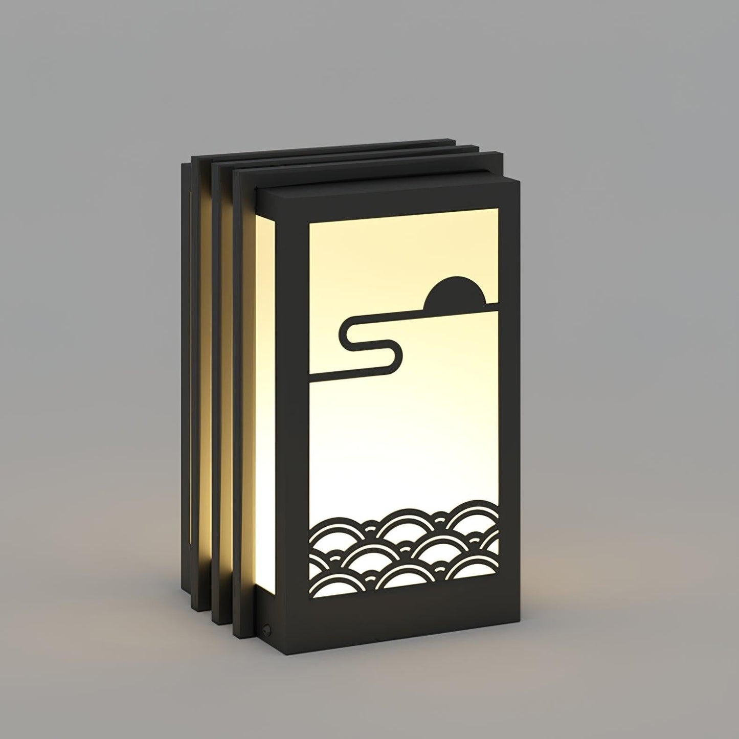 Solar Halo Garden Path Light