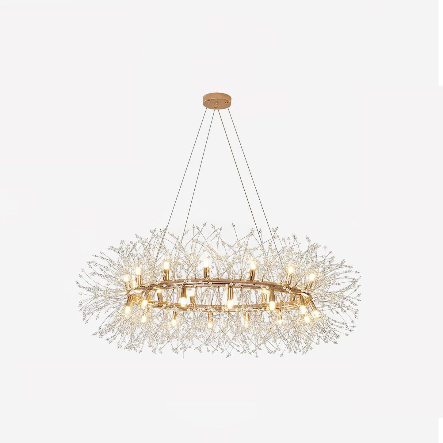 Solara Crystal Burst Chandelier