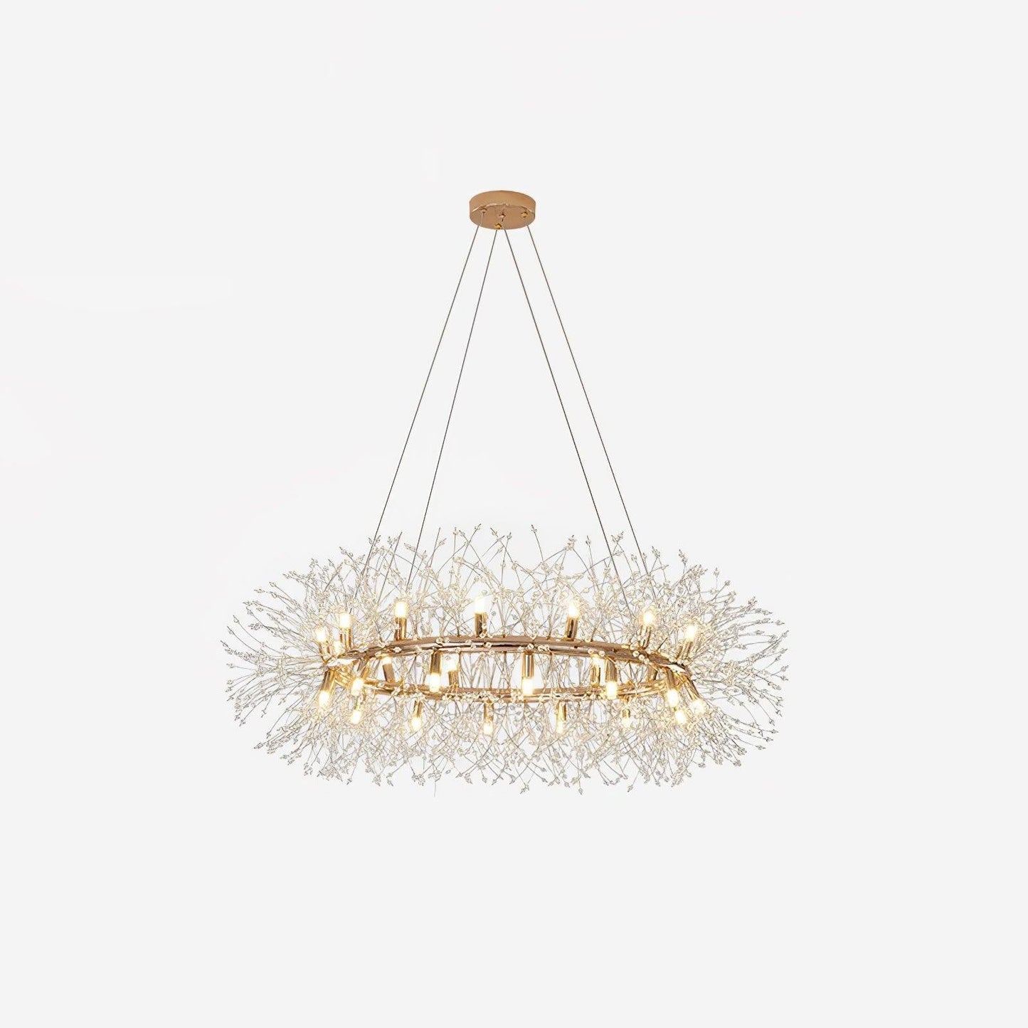 Solara Crystal Burst Chandelier