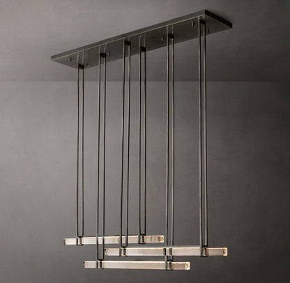 Triad Crystal Prism LED Chandelier