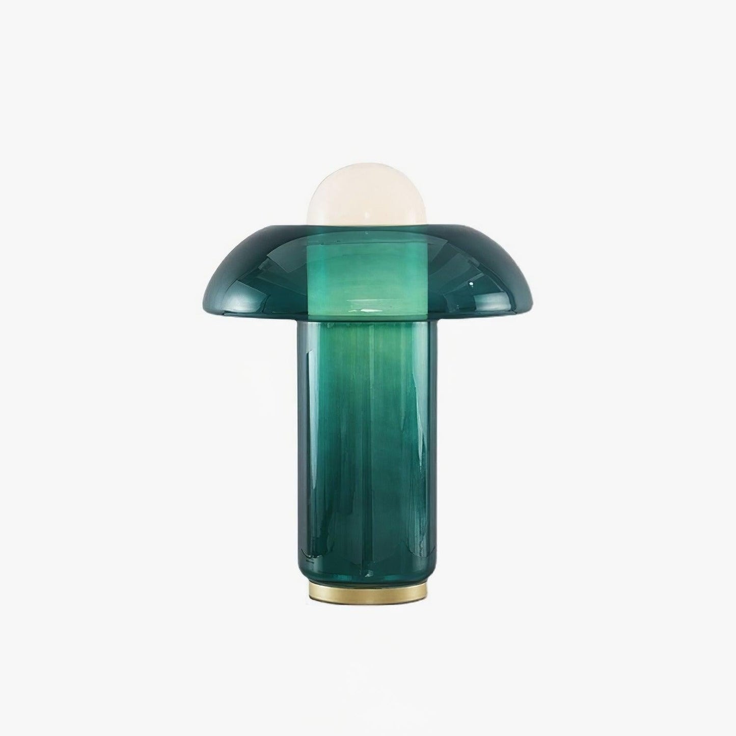 Verdant Glow Mushroom Table Lamp
